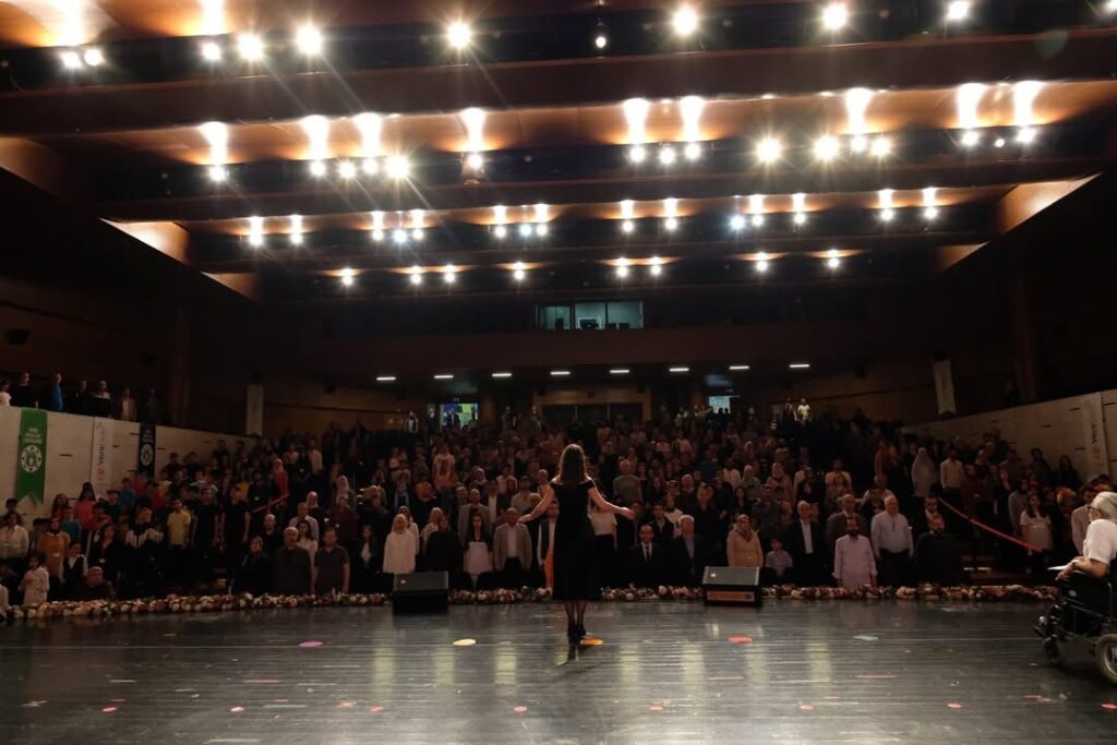 Özel Eğitim Gerektiren Çocuk Hakları Derneği etkinliğinden bir kare