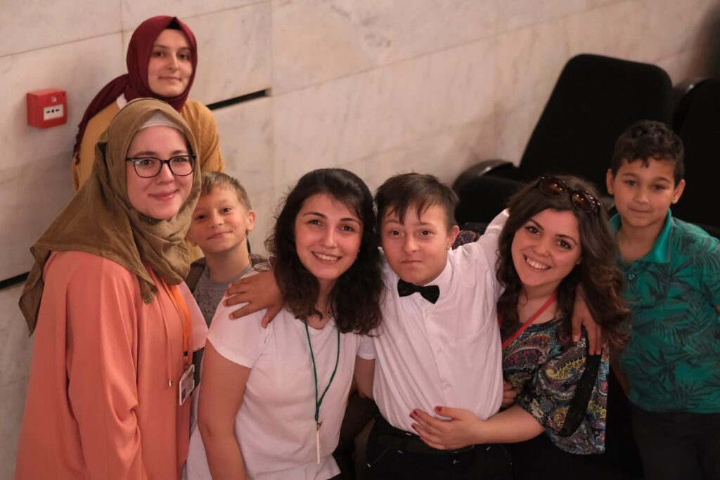 Özel Eğitim Gerektiren Çocuk Hakları Derneği etkinliğinden bir kare