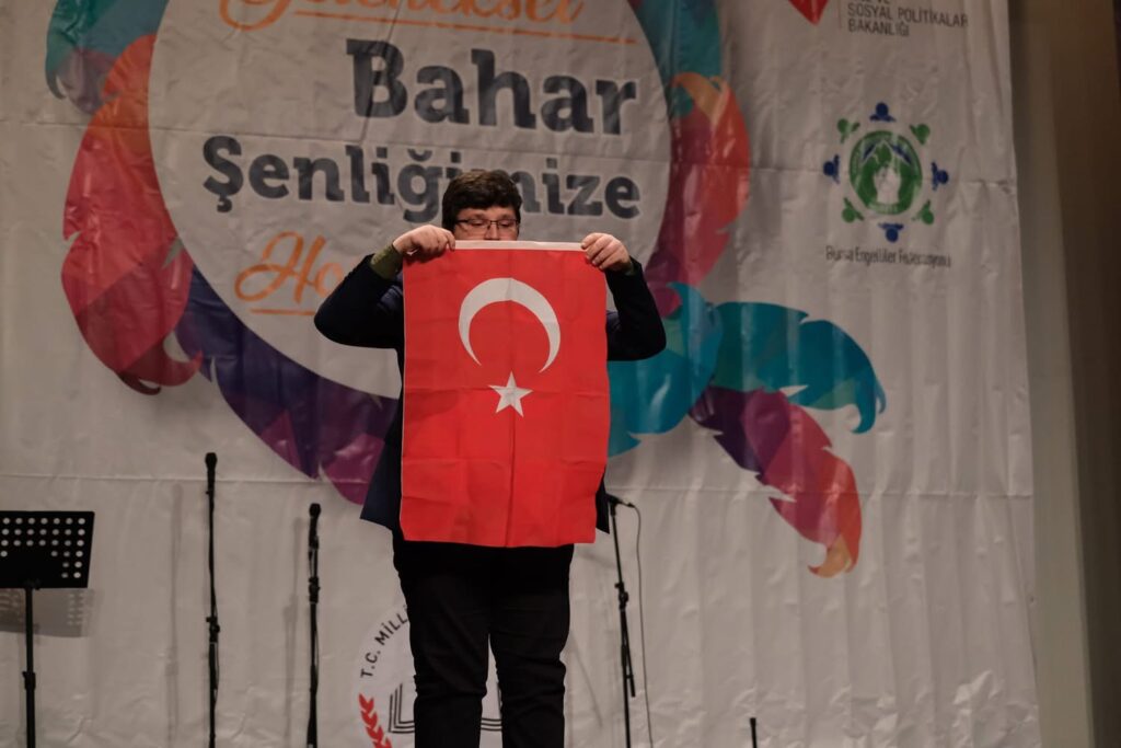 Özel Eğitim Gerektiren Çocuk Hakları Derneği etkinliğinden bir kare