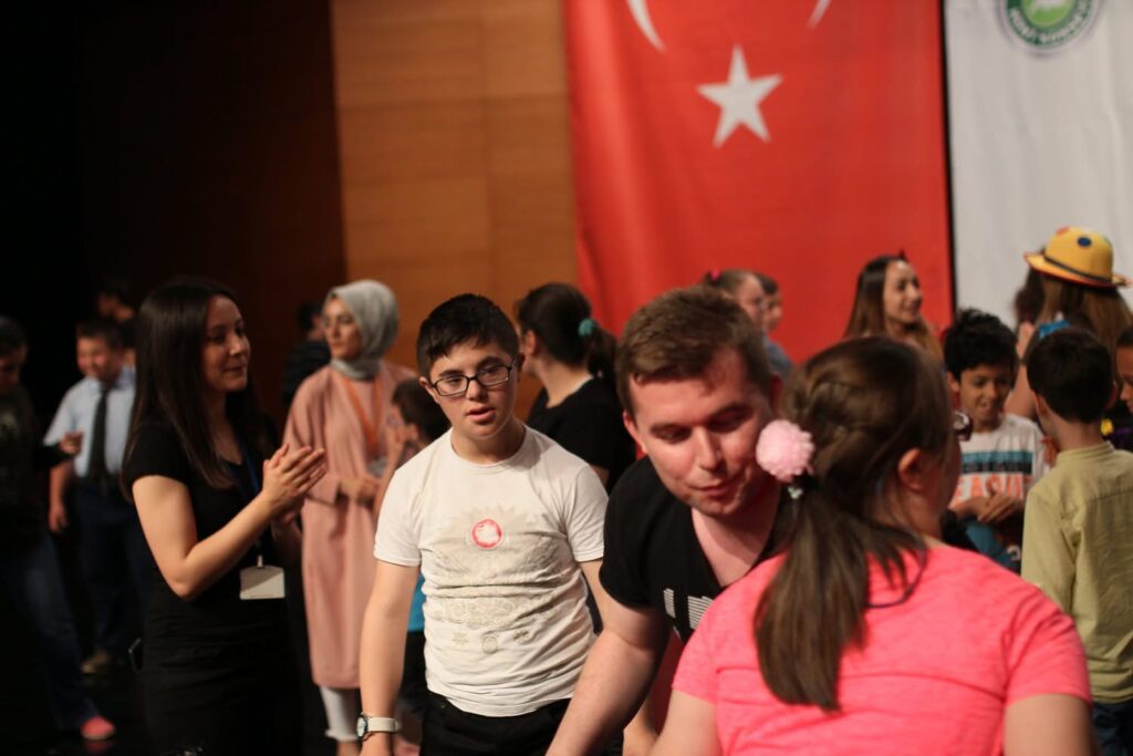 Özel Eğitim Gerektiren Çocuk Hakları Derneği etkinliğinden bir kare