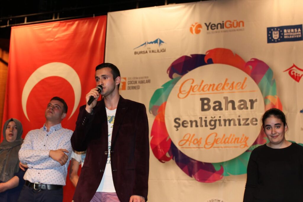 Özel Eğitim Gerektiren Çocuk Hakları Derneği etkinliğinden bir kare