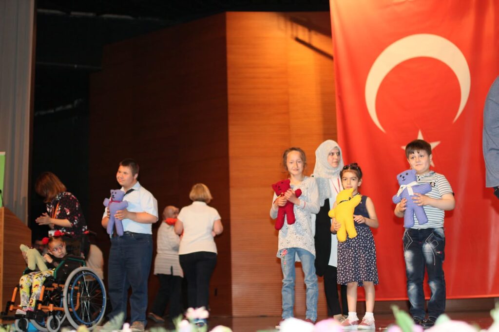Özel Eğitim Gerektiren Çocuk Hakları Derneği etkinliğinden bir kare