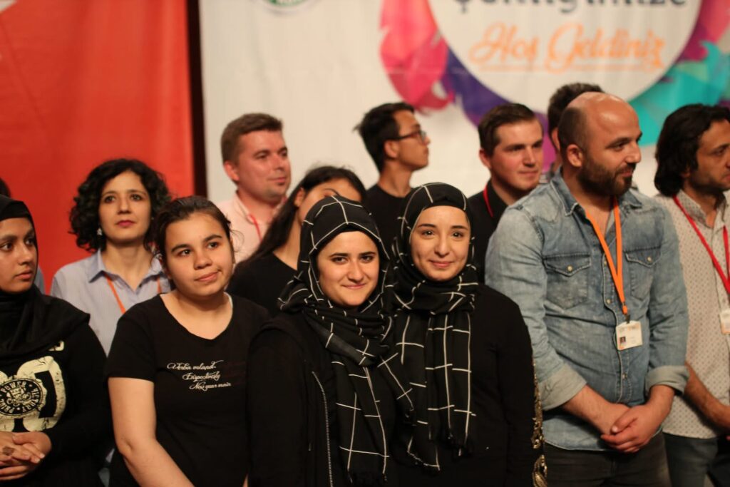 Özel Eğitim Gerektiren Çocuk Hakları Derneği etkinliğinden bir kare
