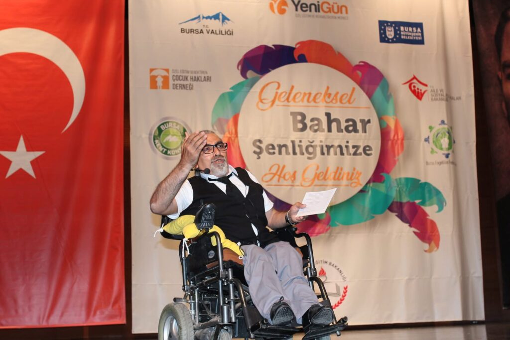 Özel Eğitim Gerektiren Çocuk Hakları Derneği etkinliğinden bir kare