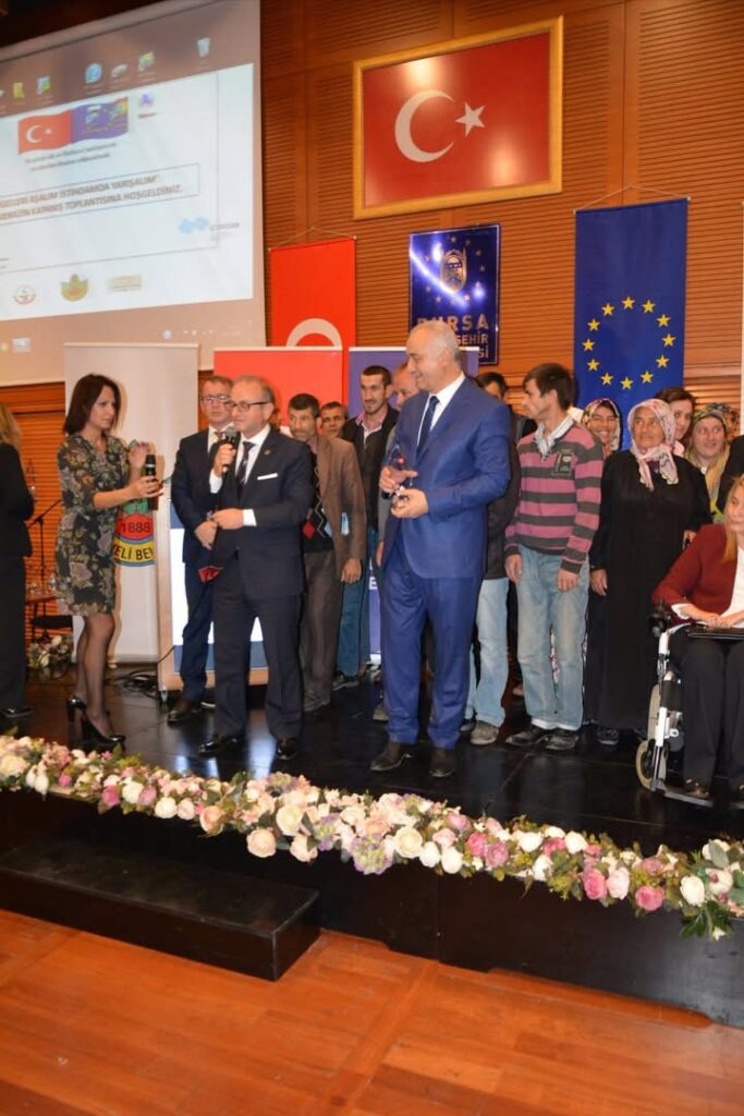 Özel Eğitim Gerektiren Çocuk Hakları Derneği etkinliğinden bir kare