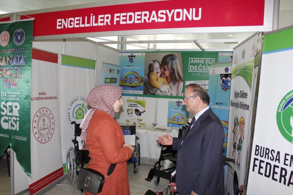Özel Eğitim Gerektiren Çocuk Hakları Derneği etkinliğinden bir kare