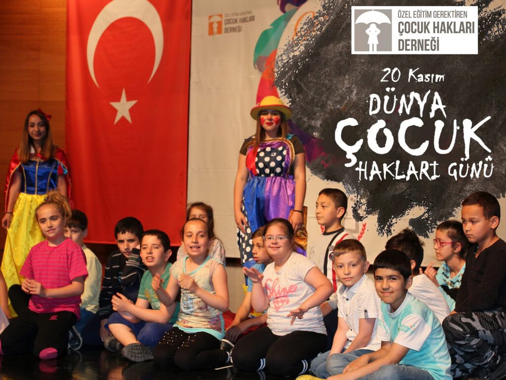 Özel Eğitim Gerektiren Çocuk Hakları Derneği etkinliğinden bir kare