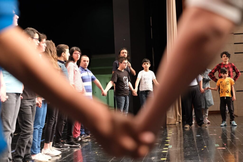 Özel Eğitim Gerektiren Çocuk Hakları Derneği etkinliğinden bir kare