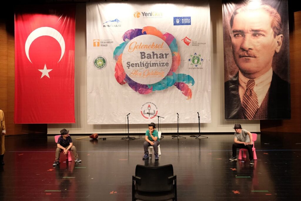 Özel Eğitim Gerektiren Çocuk Hakları Derneği etkinliğinden bir kare