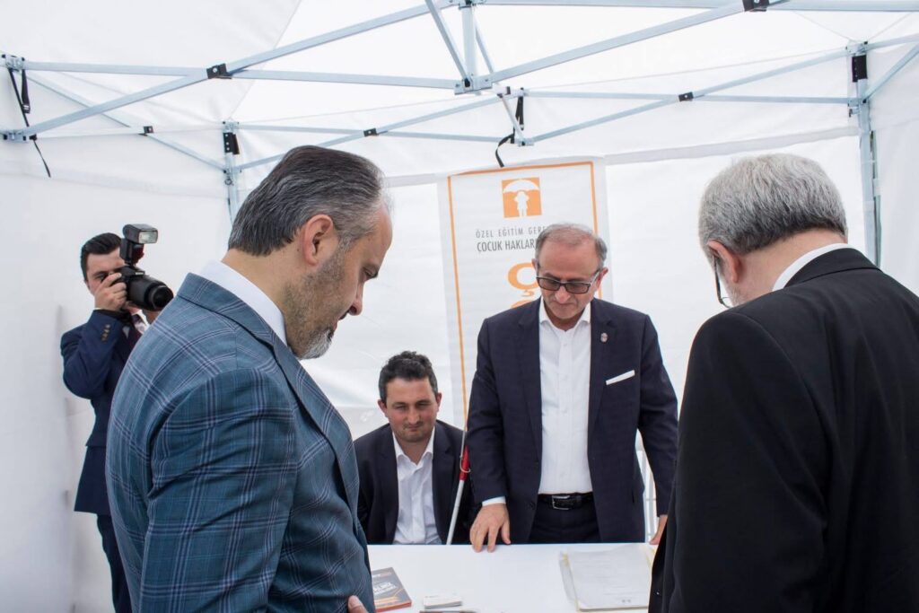 Özel Eğitim Gerektiren Çocuk Hakları Derneği etkinliğinden bir kare