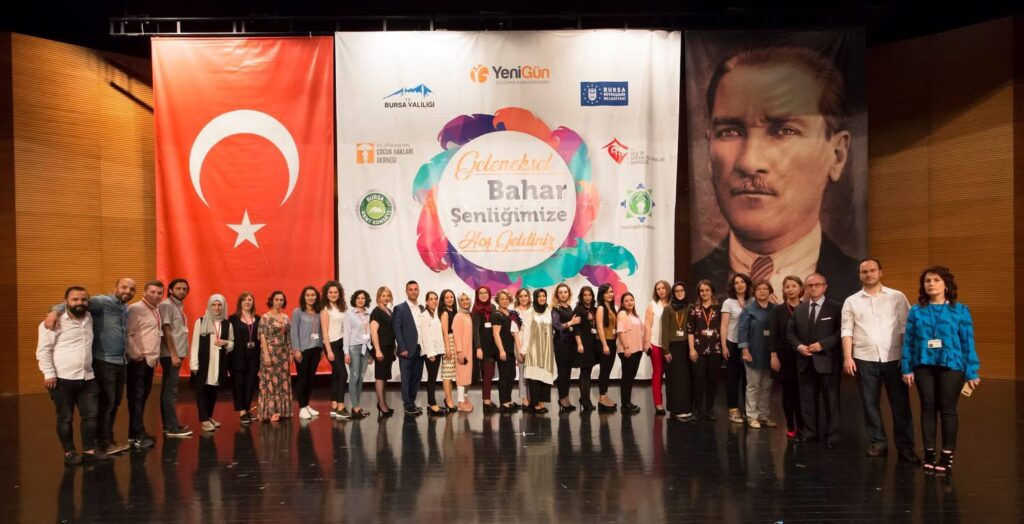 Özel Eğitim Gerektiren Çocuk Hakları Derneği etkinliğinden bir kare