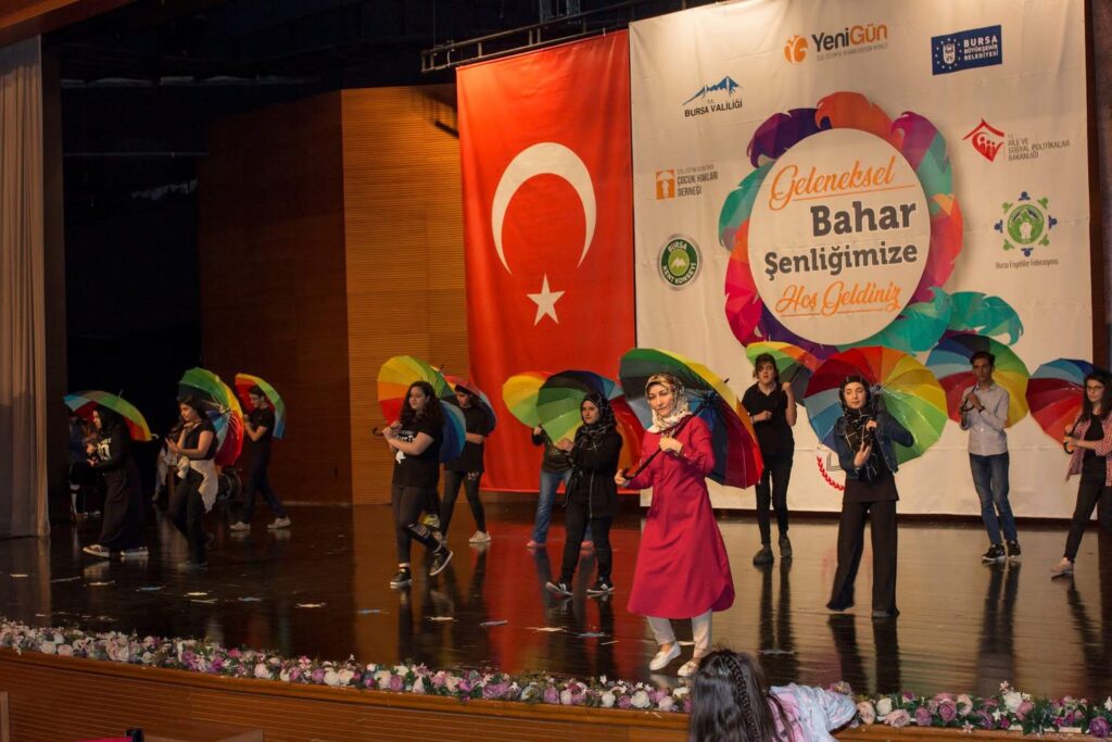 Özel Eğitim Gerektiren Çocuk Hakları Derneği etkinliğinden bir kare