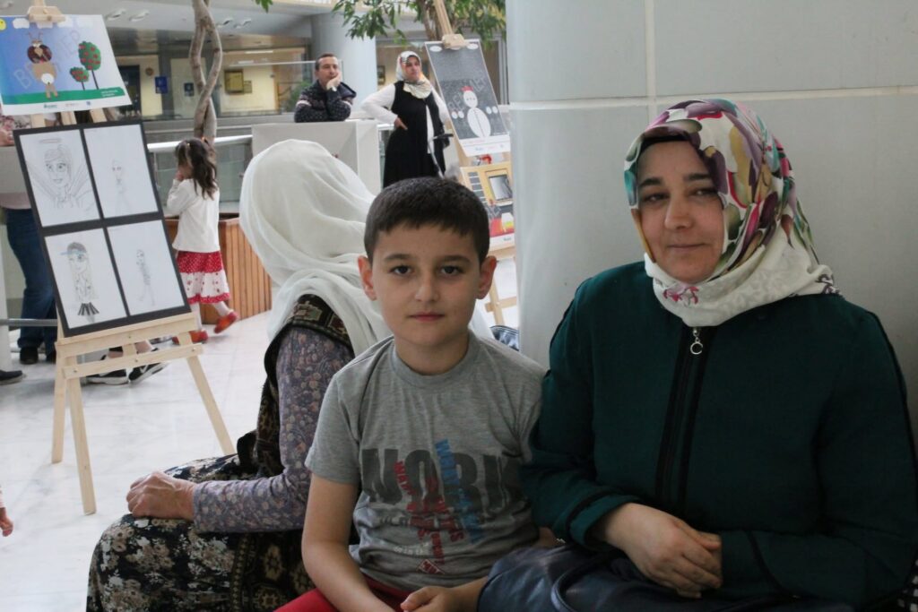 Özel Eğitim Gerektiren Çocuk Hakları Derneği etkinliğinden bir kare