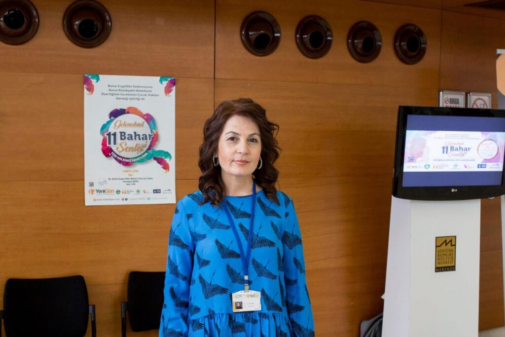 Özel Eğitim Gerektiren Çocuk Hakları Derneği etkinliğinden bir kare