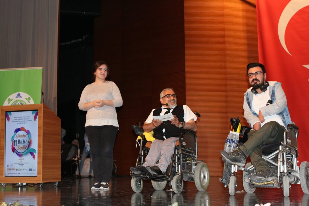 Özel Eğitim Gerektiren Çocuk Hakları Derneği etkinliğinden bir kare