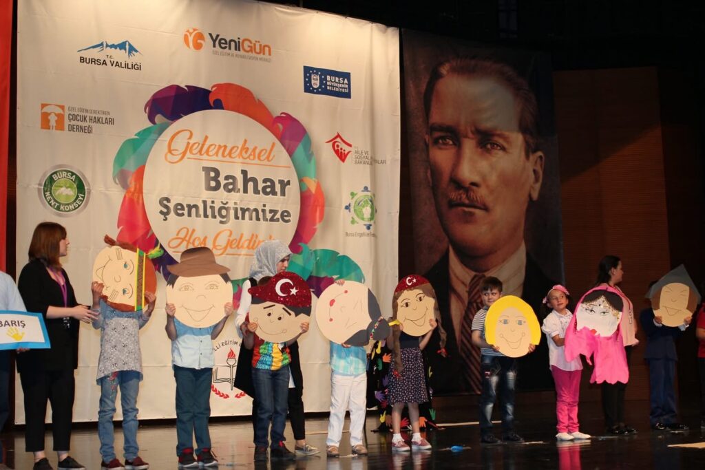 Özel Eğitim Gerektiren Çocuk Hakları Derneği etkinliğinden bir kare