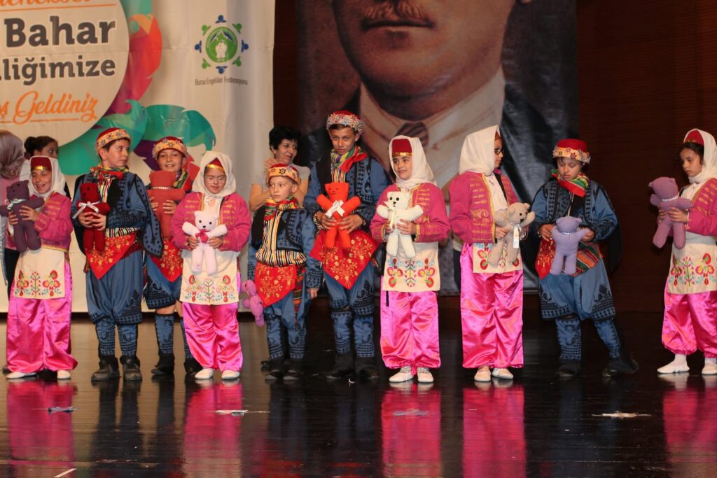 Özel Eğitim Gerektiren Çocuk Hakları Derneği etkinliğinden bir kare