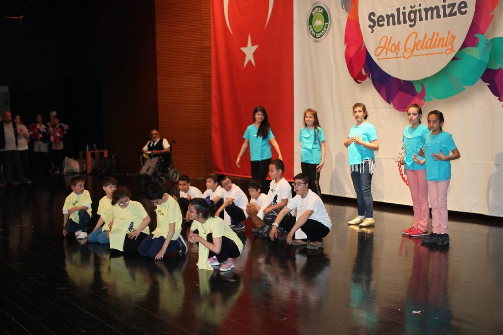 Özel Eğitim Gerektiren Çocuk Hakları Derneği etkinliğinden bir kare
