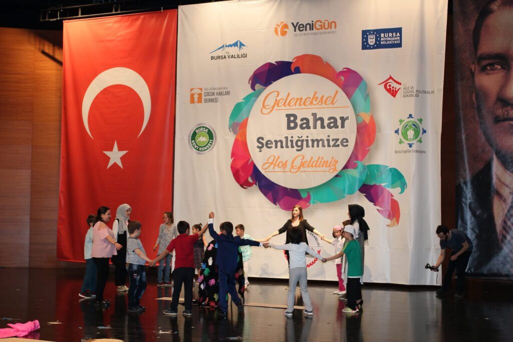 Özel Eğitim Gerektiren Çocuk Hakları Derneği etkinliğinden bir kare