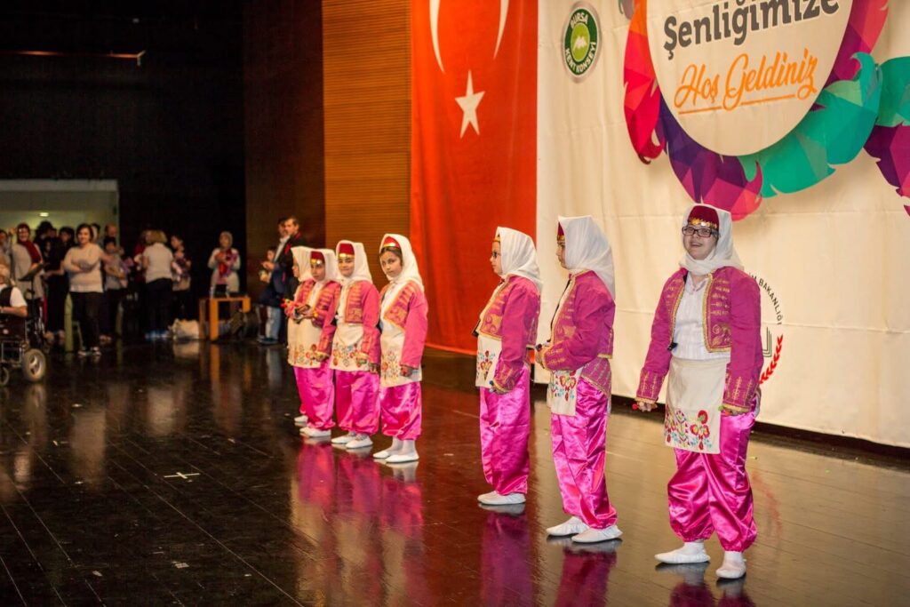 Özel Eğitim Gerektiren Çocuk Hakları Derneği etkinliğinden bir kare