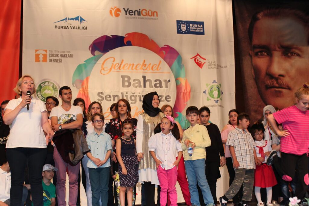 Özel Eğitim Gerektiren Çocuk Hakları Derneği etkinliğinden bir kare