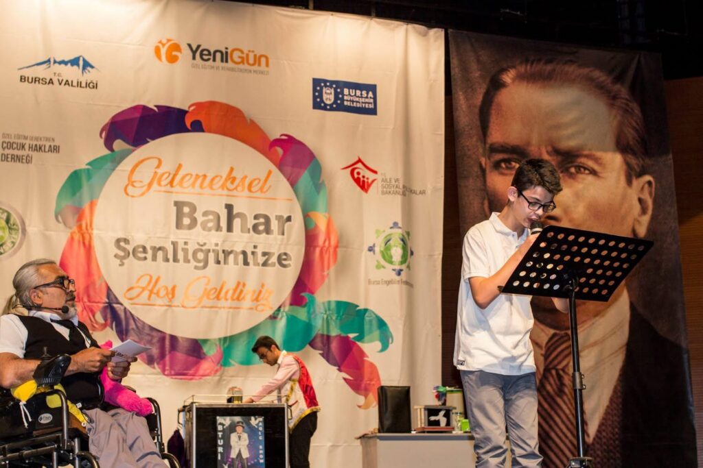 Özel Eğitim Gerektiren Çocuk Hakları Derneği etkinliğinden bir kare