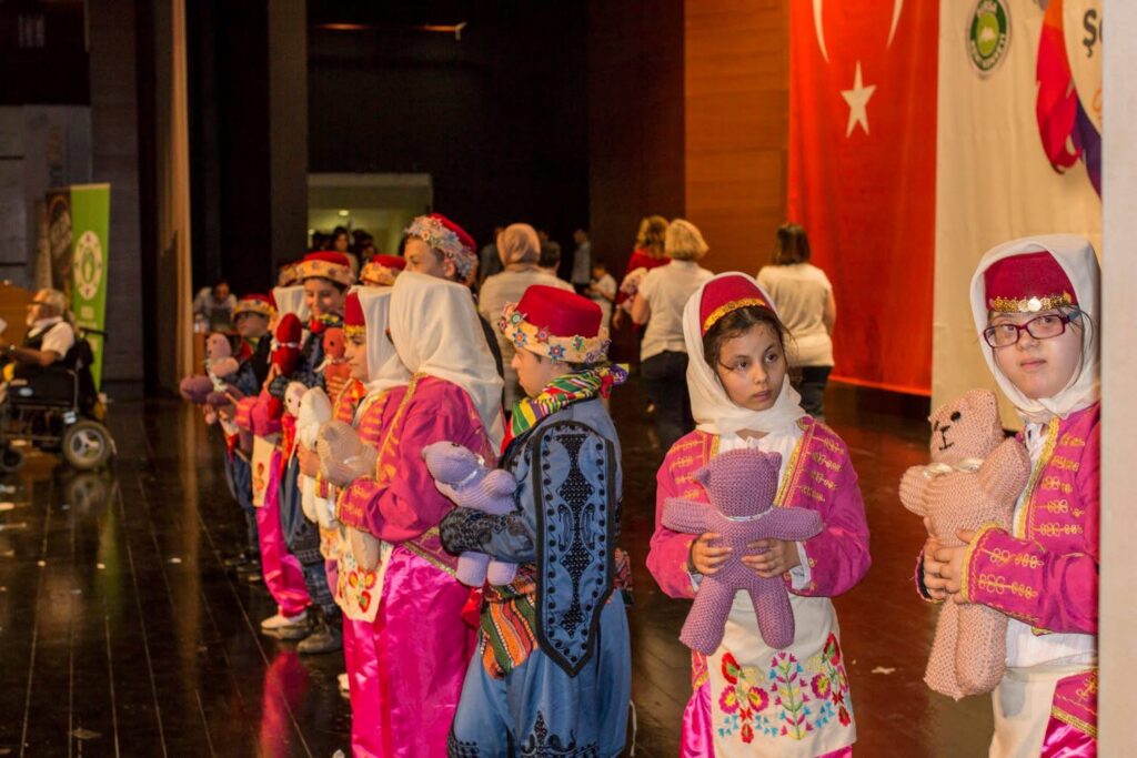 Özel Eğitim Gerektiren Çocuk Hakları Derneği etkinliğinden bir kare