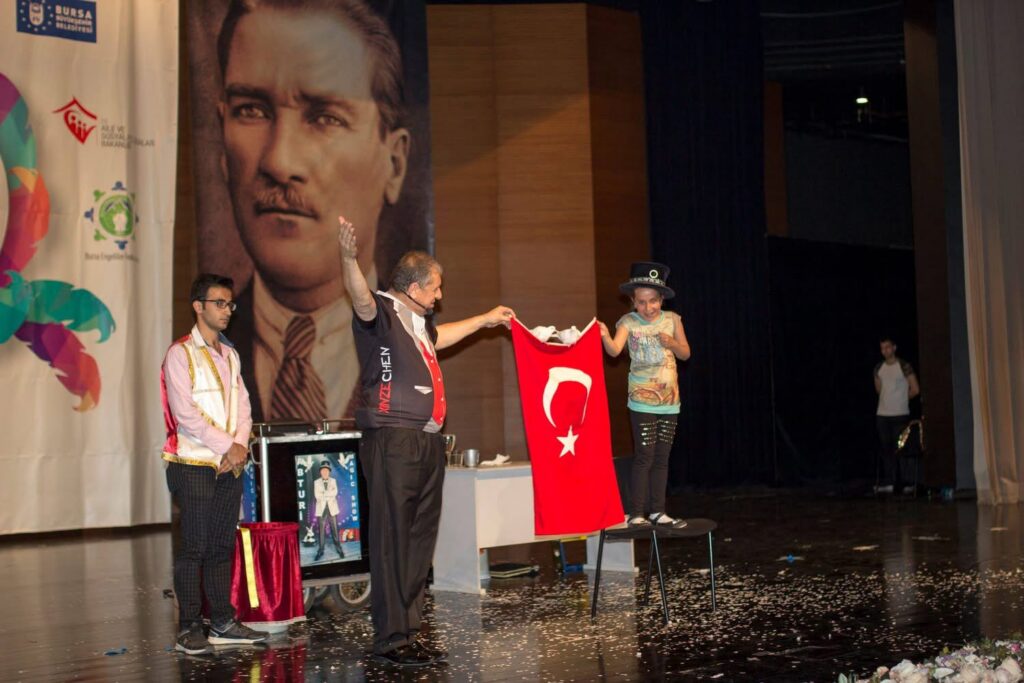 Özel Eğitim Gerektiren Çocuk Hakları Derneği etkinliğinden bir kare