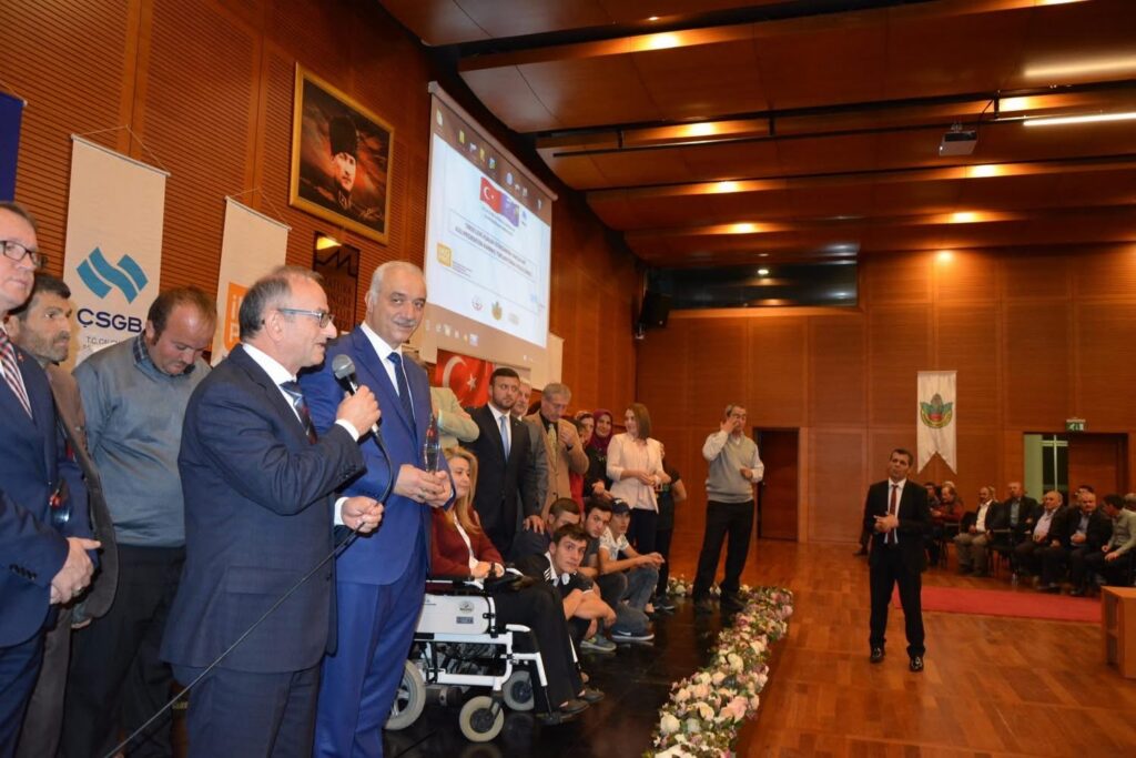 Özel Eğitim Gerektiren Çocuk Hakları Derneği etkinliğinden bir kare