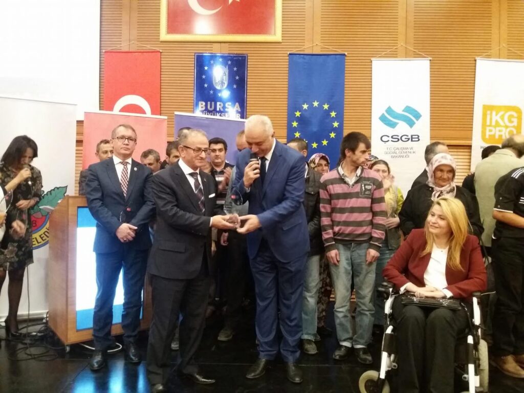 Özel Eğitim Gerektiren Çocuk Hakları Derneği etkinliğinden bir kare