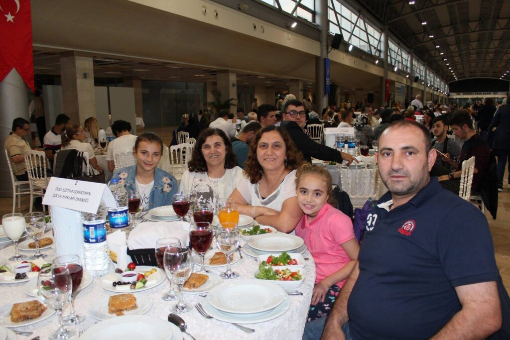 Özel Eğitim Gerektiren Çocuk Hakları Derneği etkinliğinden bir kare