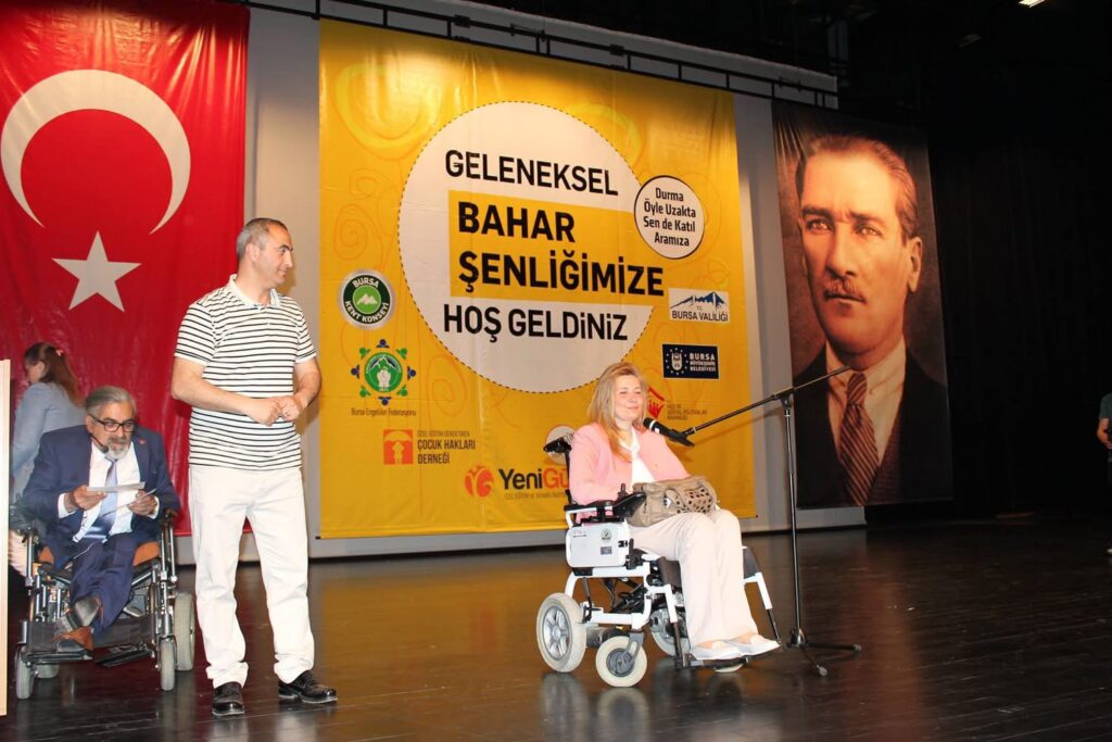Özel Eğitim Gerektiren Çocuk Hakları Derneği etkinliğinden bir kare