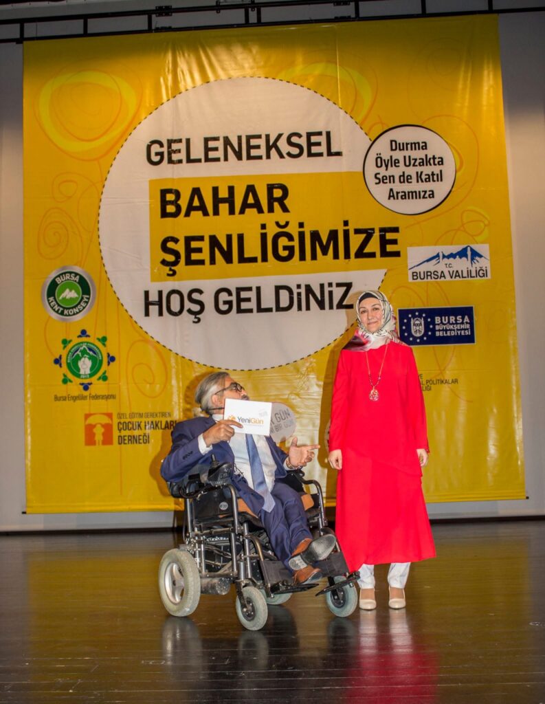 Özel Eğitim Gerektiren Çocuk Hakları Derneği etkinliğinden bir kare