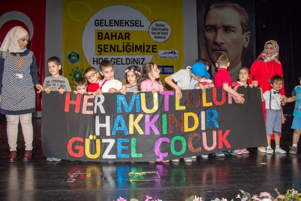 Özel Eğitim Gerektiren Çocuk Hakları Derneği etkinliğinden bir kare