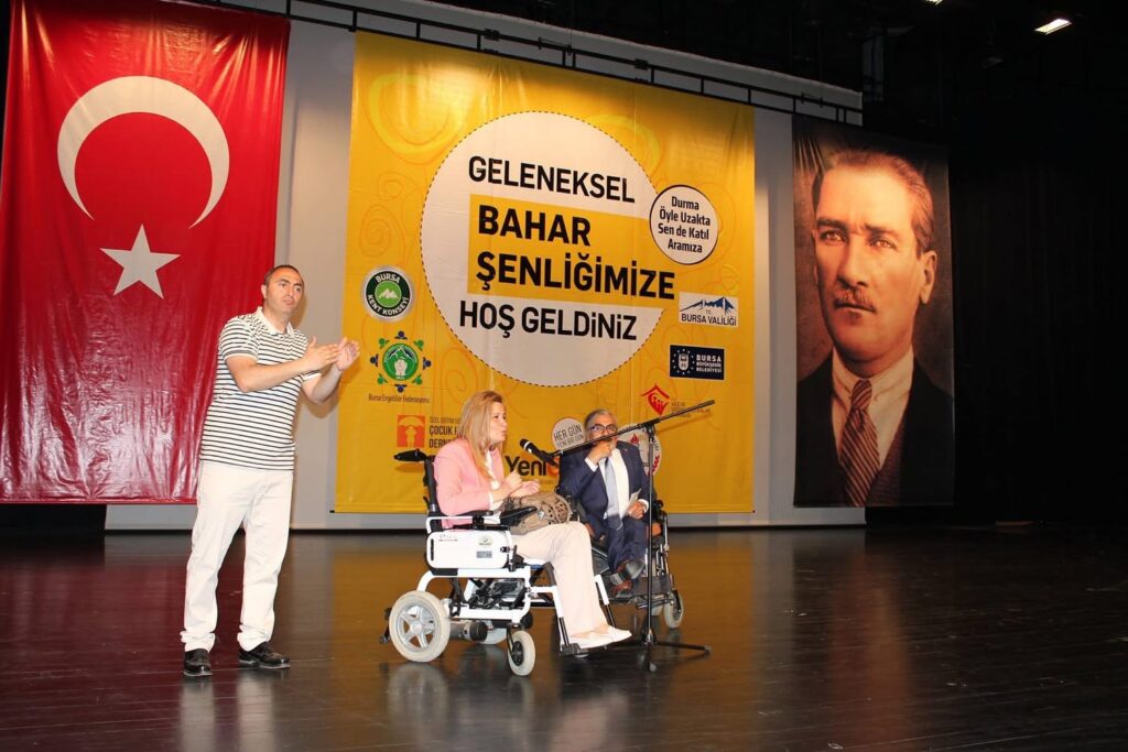 Özel Eğitim Gerektiren Çocuk Hakları Derneği etkinliğinden bir kare