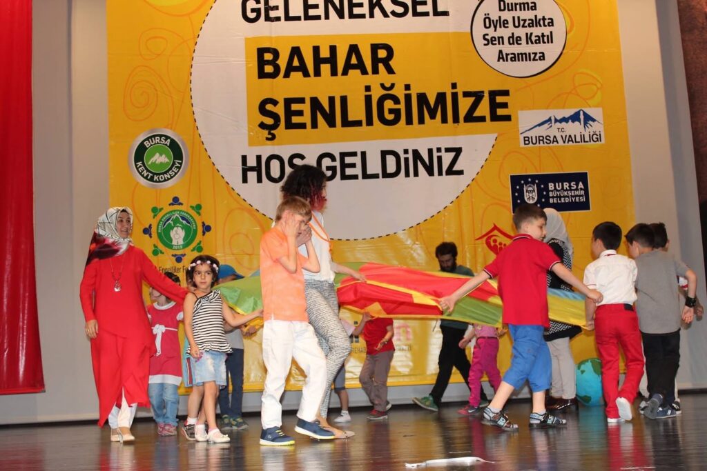 Özel Eğitim Gerektiren Çocuk Hakları Derneği etkinliğinden bir kare